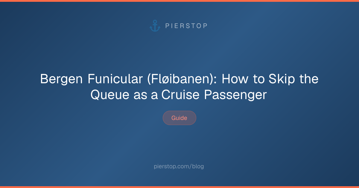 Bergen Funicular (Fløibanen): How to Skip the Queue as a Cruise ...