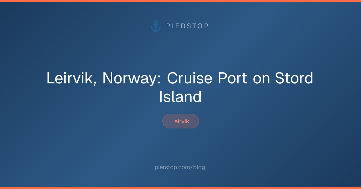 Things to Do in Leirvik Cruise Port: The Complete Guide to Norway ...